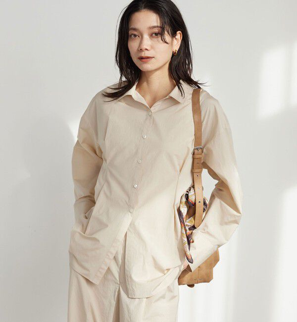 UNITED ARROWS green label relaxing「FAbRICA ウエスト タック シャツ」|シャツ・ブラウス|