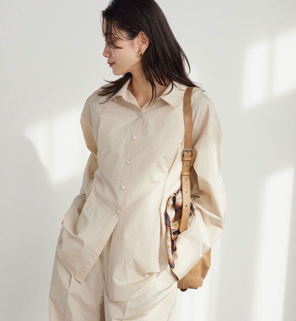 UNITED ARROWS green label relaxing「FAbRICA ウエスト タック シャツ」|シャツ・ブラウス|