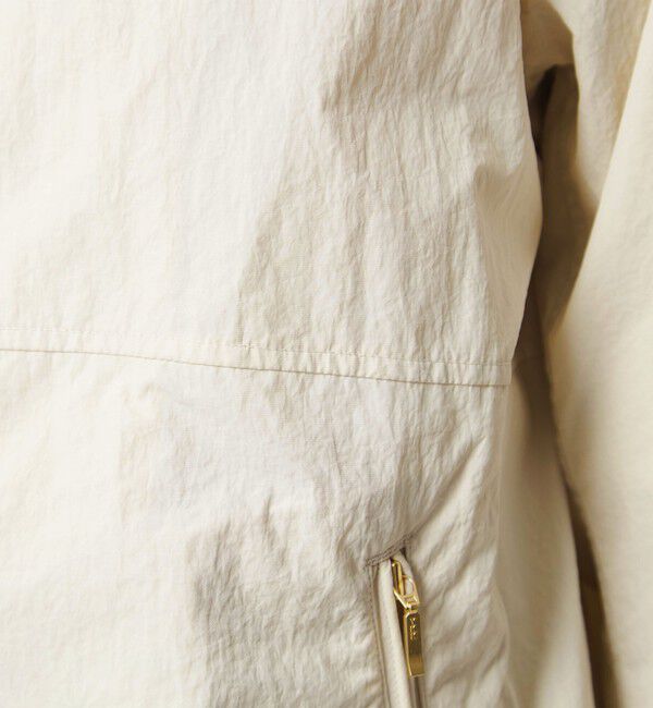 UNITED ARROWS green label relaxing「【WEB限定】＜at ease＞フード ブルゾン マシンウォッシャブル 撥水 UVカット」|ブルゾン・スタジャン|