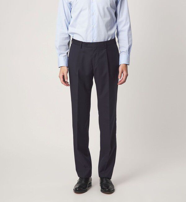 UNITED ARROWS green label relaxing「GUABELLO モヘヤ混トロピカル HX 1プリーツ スーツパンツ」|スーツ|