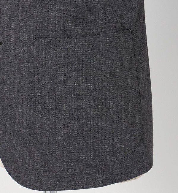 UNITED ARROWS green label relaxing「A+ プリントジャージ 2B スタンダード セットアップ ジャケット -ウォッシャブル・ストレッチ-」|テーラードジャケット|