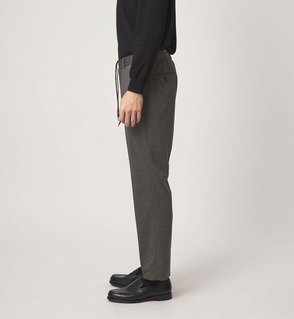 UNITED ARROWS green label relaxing「A+ プリントジャージ スタンダード セットアップ パンツ スラックス -ウォッシャブル・ストレッチ-」|スラックス|