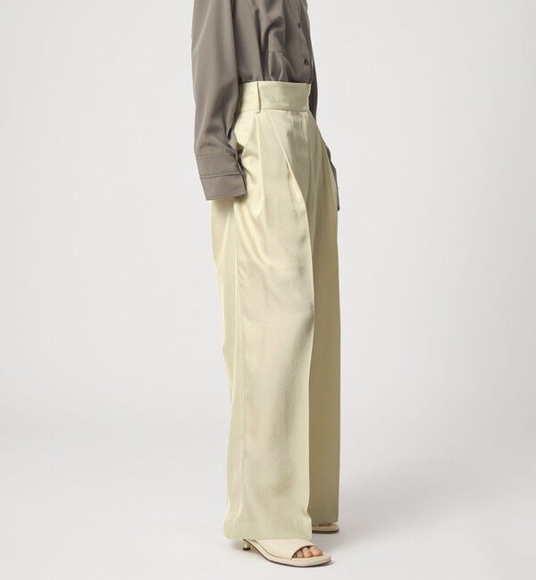 EMMEL REFINES「＜EMMEL REFINES＞EM LT/ツイル 2タック トロミパンツ」|チノ|