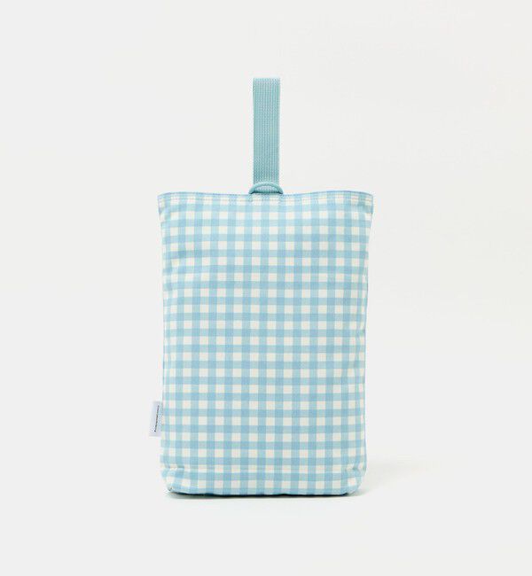 UNITED ARROWS green label relaxing「シューズバッグ（ギンガム） / キッズ」|トートバッグ|