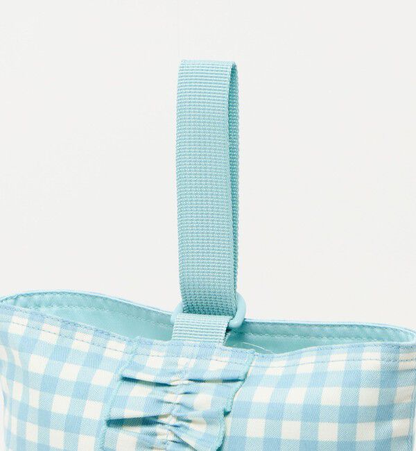 UNITED ARROWS green label relaxing「シューズバッグ（ギンガム） / キッズ」|トートバッグ|