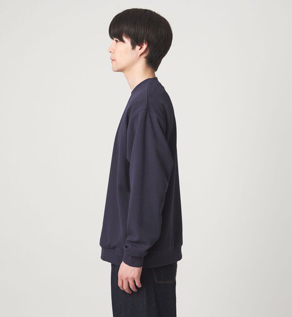 UNITED ARROWS green label relaxing「アムンゼン ツイル クルーネック ロングスリーブ カットソー -UVカット・吸水速乾・抗菌-」|Tシャツ・カットソー|