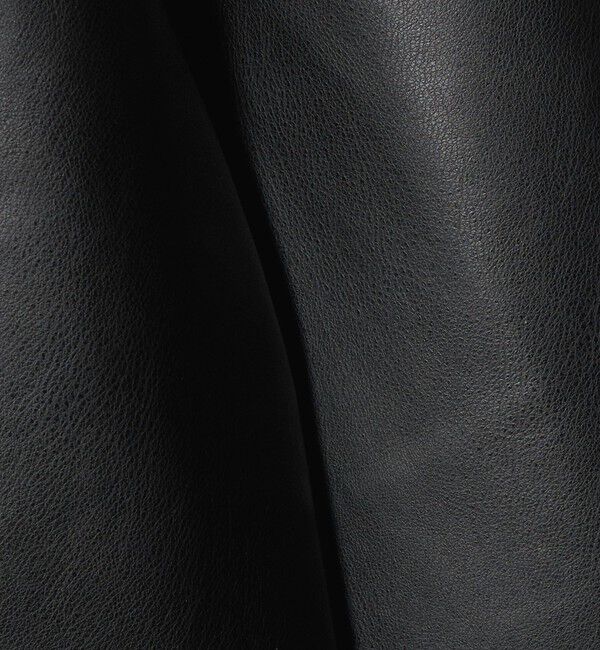 UNITED ARROWS green label relaxing「レザーライク ジップ ブルゾン」|ブルゾン・スタジャン|