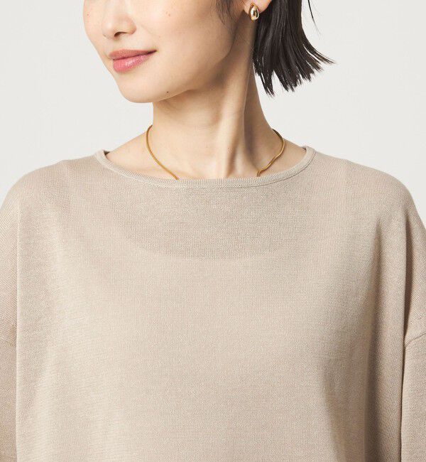 UNITED ARROWS green label relaxing「シャーリー ワイド プルオーバー ニット ウォッシャブル」|ニット・セーター|