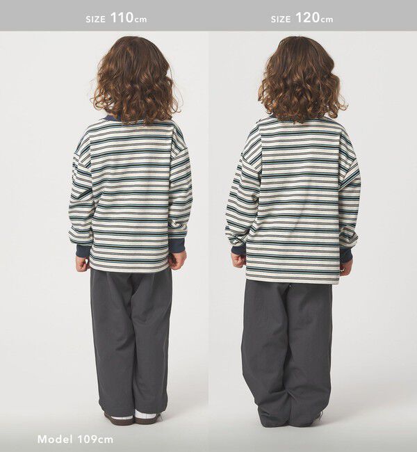 UNITED ARROWS green label relaxing「ツータック パンツ / キッズ  100cm-160cm」|チノ|