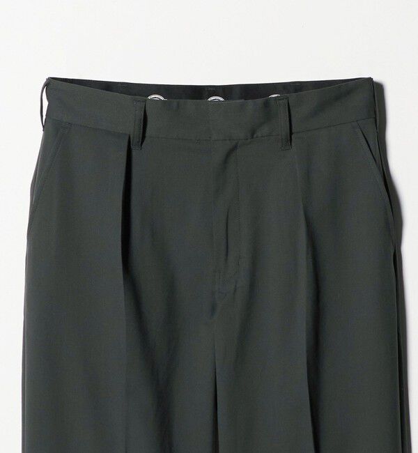 UNITED ARROWS green label relaxing「【別注】＜Dickies＞GLR TR 1プリーツ ワイドテーパード パンツ スラックス」|スラックス|