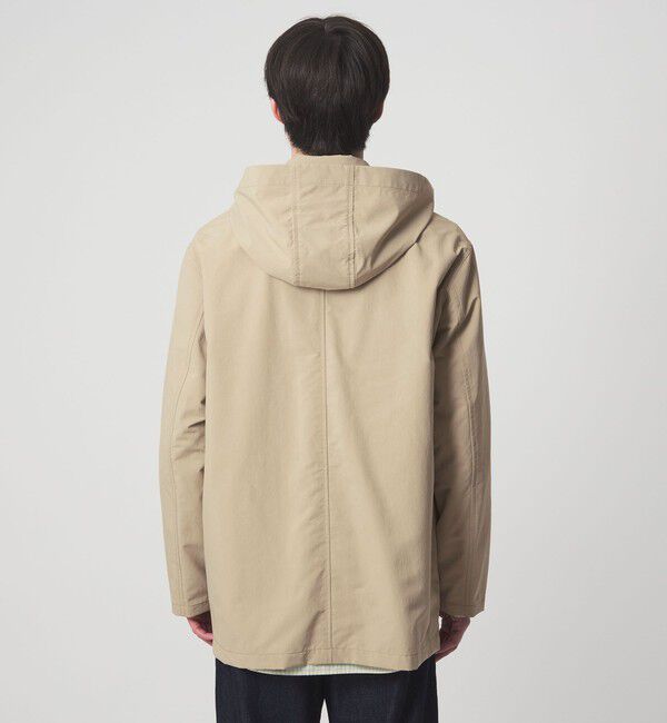 UNITED ARROWS green label relaxing「DICROS ミドル フード ステンカラー コート -撥水-」|ステンカラーコート|