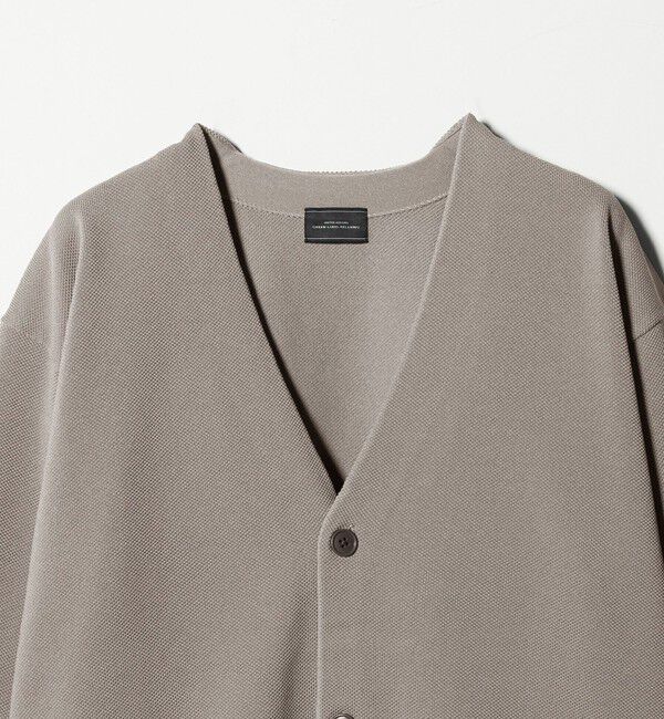 UNITED ARROWS green label relaxing「ポリエステル リンクス Vネック カーディガン」|カーディガン|