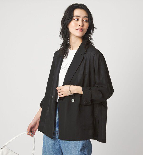 UNITED ARROWS green label relaxing「［size SHORTあり］VeryLight  ベリーライト ジャケット ウォッシャブル 接触冷感」|テーラードジャケット|