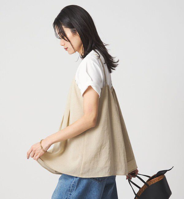 UNITED ARROWS green label relaxing「シアーエア キャミソール マシンウォッシャブル」|キャミソール|