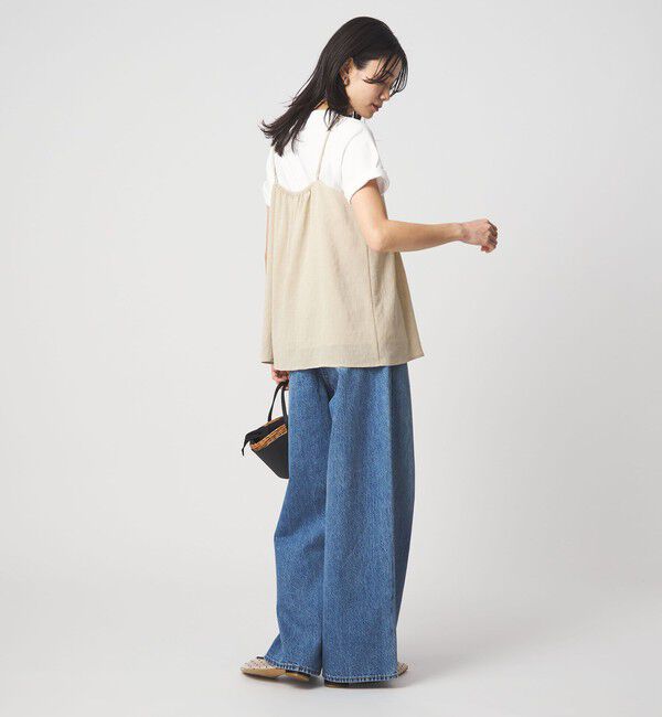 UNITED ARROWS green label relaxing「シアーエア キャミソール マシンウォッシャブル」|キャミソール|