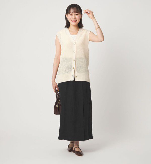 UNITED ARROWS green label relaxing「［size SHORTあり］フィブリル ナロー スカート」|タイト|