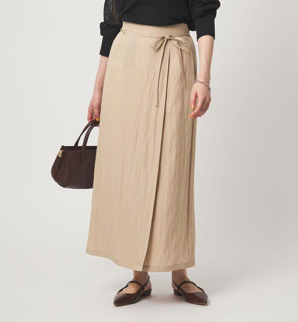 UNITED ARROWS green label relaxing「［size SHORTあり］フィブリル ナロー スカート」|タイト|