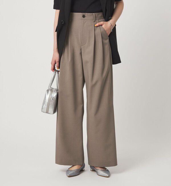 UNITED ARROWS green label relaxing「2タック ワイド パンツ」|その他|MOCA