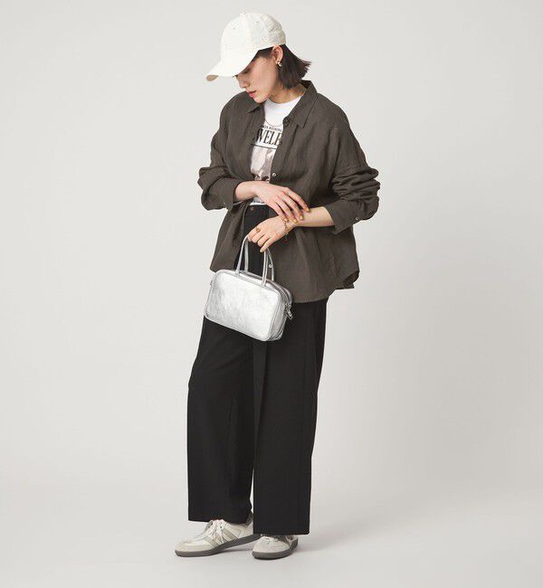 UNITED ARROWS green label relaxing「【結論シリーズ】リネンバランスシャツ［size SHORTあり］」|シャツ・ブラウス|