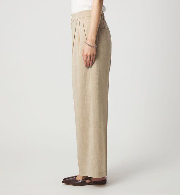 UNITED ARROWS green label relaxing「［size SHORT/TALLあり］シアーエア ワイド パンツ マシンウォッシャブル」|その他|