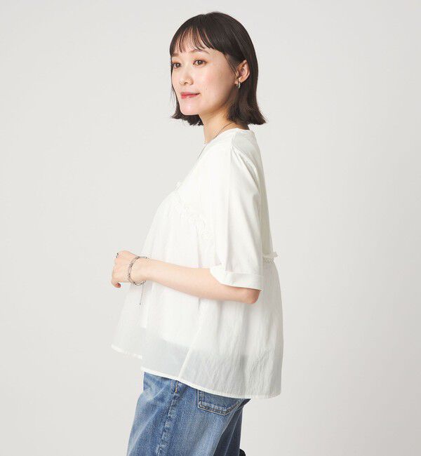 UNITED ARROWS green label relaxing「タフタ ドッキング ビスチェ プルオーバー」|Tシャツ・カットソー|