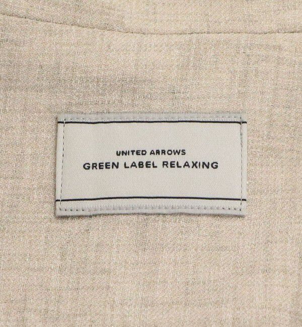 UNITED ARROWS green label relaxing「ラスティック ツイル ジレ マシンウォッシャブル ストレッチ UVカット 吸水速乾」|ベスト・ジレ|