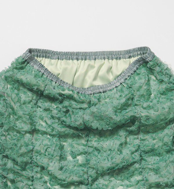 EMMEL REFINES「＜EMMEL REFINES＞EM ドットペタル ギャザースカート」|スカート|