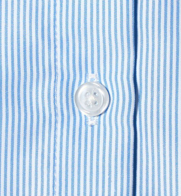 UNITED ARROWS green label relaxing「襟 刺しゅう ストライプ シャツ / キッズ  100cm-130cm」|シャツ・ブラウス|