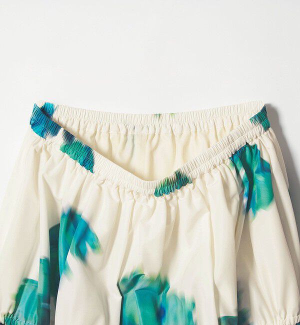 EMMEL REFINES「＜EMMEL REFINES＞EM ビッグフラワー ギャザー フレアスカート」|スカート|