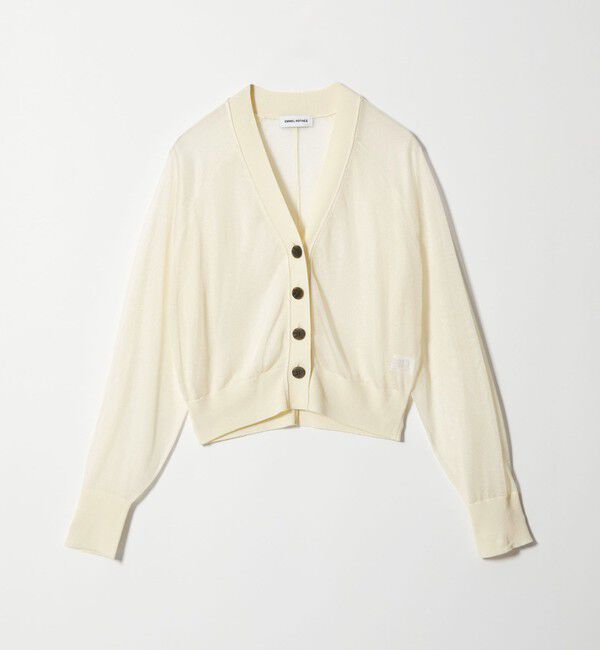 EMMEL REFINES「＜EMMEL REFINES＞EM HW ラメシアー カーディガン」|カーディガン|