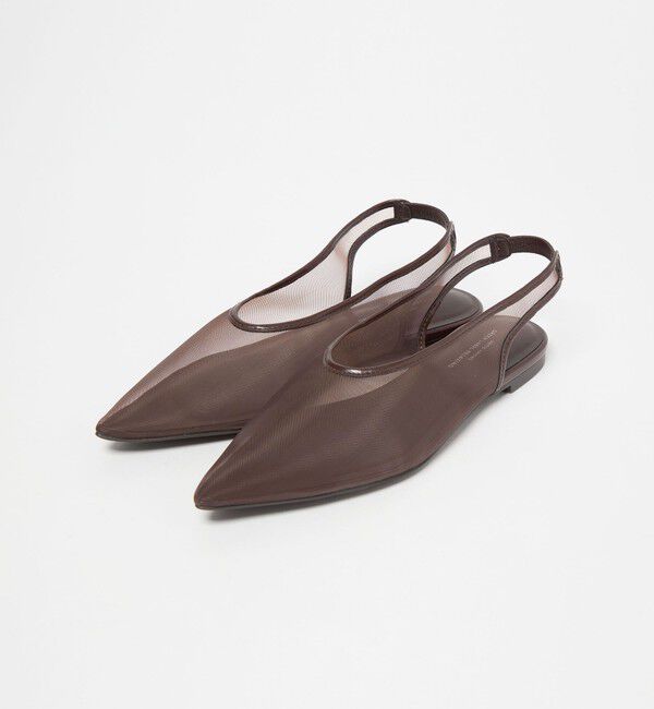 UNITED ARROWS green label relaxing「ポインテッド チュール スリングバックシューズ / サンダル / パンプス」|スニーカー|