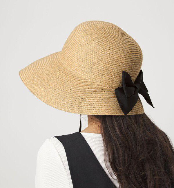 UNITED ARROWS green label relaxing「2WAY 遮光ブリム リボン ハット」|ハット|
