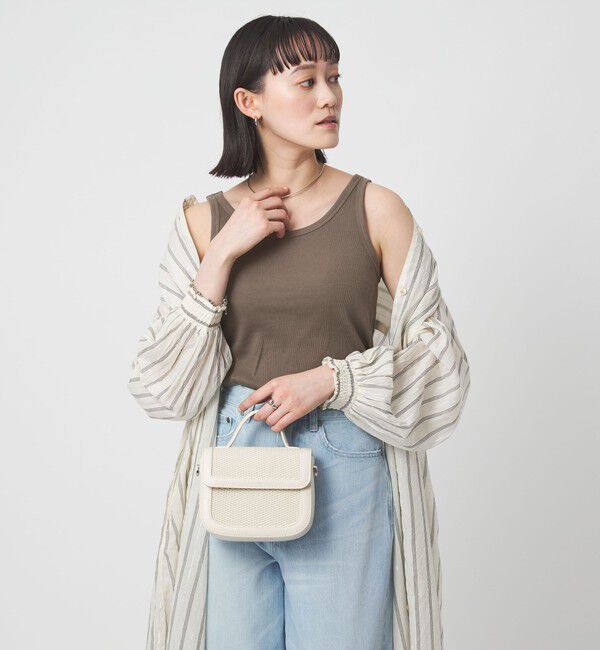 UNITED ARROWS green label relaxing「ベーシック リブ タンクトップ」|タンクトップ|