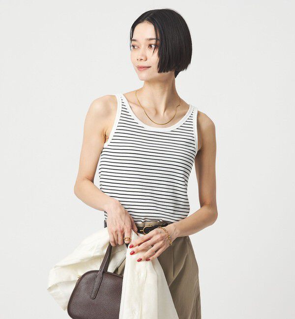 UNITED ARROWS green label relaxing「ベーシック リブ タンクトップ」|タンクトップ|その他1