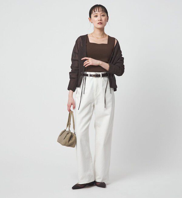 UNITED ARROWS green label relaxing「ニット タンクトップ ウォッシャブル」|タンクトップ|