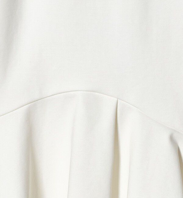 UNITED ARROWS green label relaxing「イレヘム ペプラム ポンチ プルオーバー カットソー 接触冷感 UVカット」|Tシャツ・カットソー|