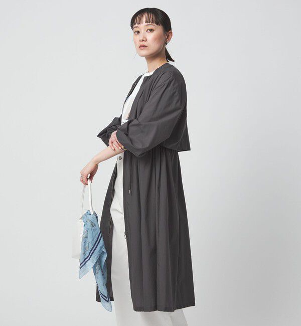 UNITED ARROWS green label relaxing「ギャザー ドロスト コート 撥水」|その他|