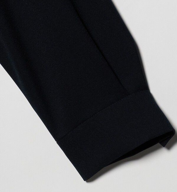 UNITED ARROWS green label relaxing「Vネック 7分袖 ブラウス マシンウォッシャブル」|シャツ・ブラウス|