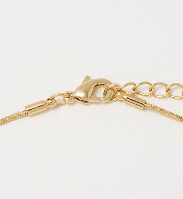 UNITED ARROWS green label relaxing「クリア シズク＆メタルフレーム ネックレス」|ネックレス|