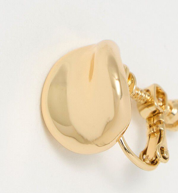 UNITED ARROWS green label relaxing「【WEB限定】三角 メルティ プレート イヤリング」|イヤリング|