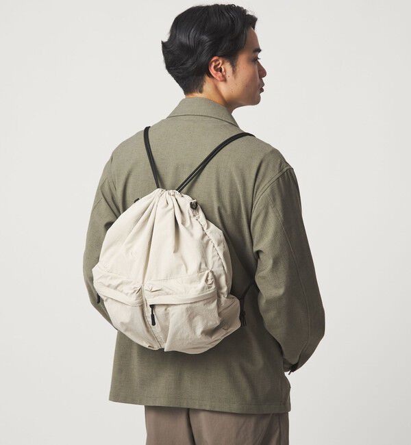 UNITED ARROWS green label relaxing「【別注】＜fellowww＞GLR 2WAY ナップサック ショルダーバッグ」|ショルダー・メッセンジャー|NATURAL
