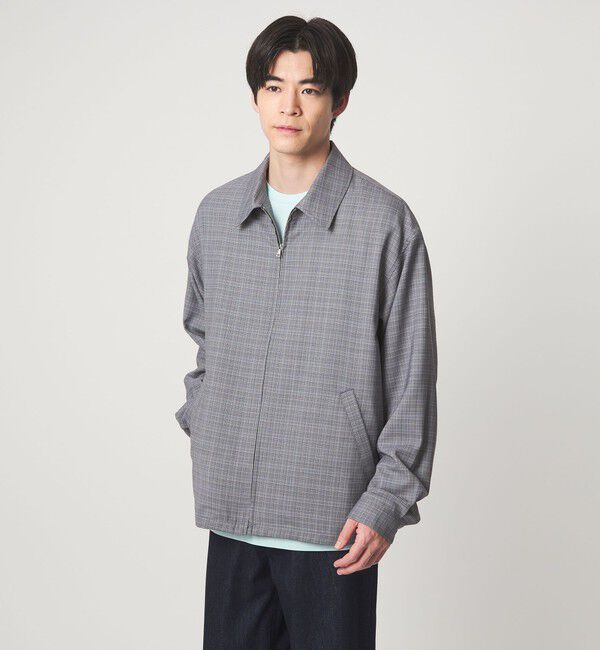 UNITED ARROWS green label relaxing「TW マイクロチェック ブルゾン」|その他|