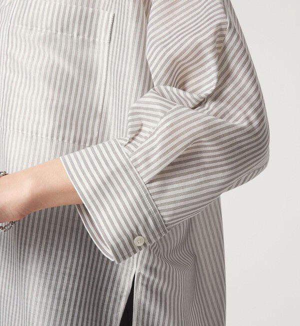 UNITED ARROWS green label relaxing「カールマイヤー スキッパー ポケット シャツ マシンウォッシャブル 通気性」|シャツ・ブラウス|