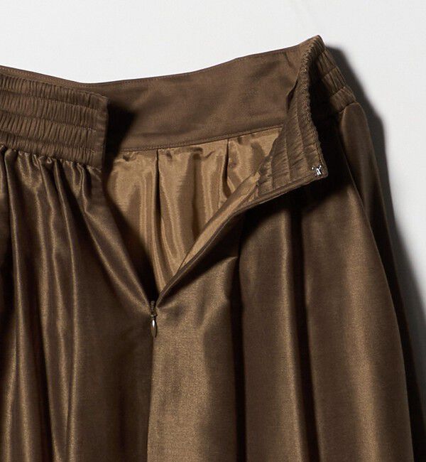 UNITED ARROWS green label relaxing「カールマイヤー タック ギャザー スカート」|フレア|