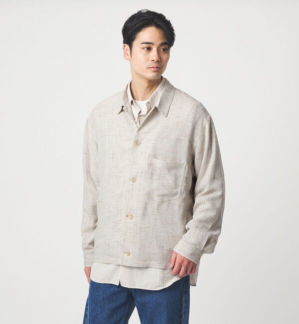 UNITED ARROWS green label relaxing「シアー プリペラ シャツ ブルゾン」|シャツ・ブラウス|