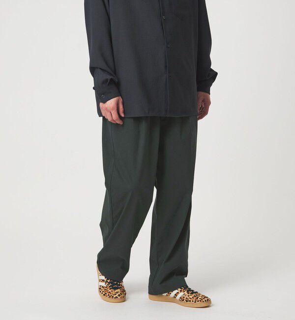 UNITED ARROWS green label relaxing「リネンミックス W4 ワイド イージーパンツ -ストレッチ-」|その他|DK.GREEN