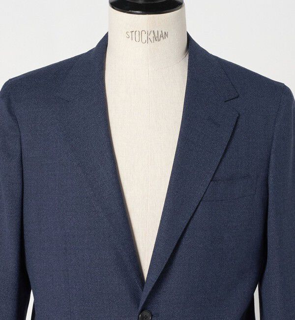 UNITED ARROWS green label relaxing「REDA MESH 無地 2B RG ジャケット」|テーラードジャケット|