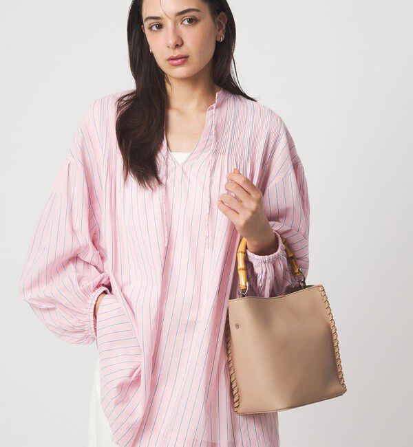 UNITED ARROWS green label relaxing「2WAY バンブーハンドル バッグ」|ショルダー・メッセンジャー|