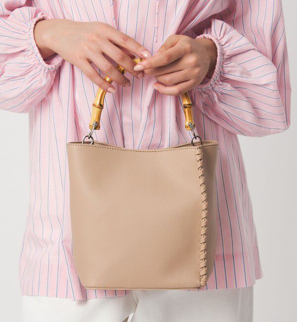 UNITED ARROWS green label relaxing「2WAY バンブーハンドル バッグ」|ショルダー・メッセンジャー|