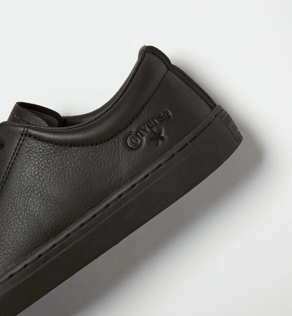 UNITED ARROWS green label relaxing「【別注】＜CONVERSE＞GLR オールスター クップ OX レザー ブラック スニーカー」|スニーカー|